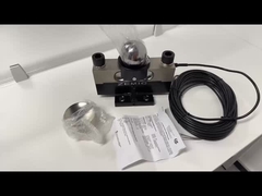 ZEMIC HM9B Ağlama Yük Hücresi 20t 30t Çift Kısma Çaplı Yük Hücresi Ağırlık için Beyaz Alt