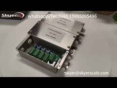 Yer ağırlığı ölçeği 4 Yük hücresi ağırlığı Inox bağlantı kutusu