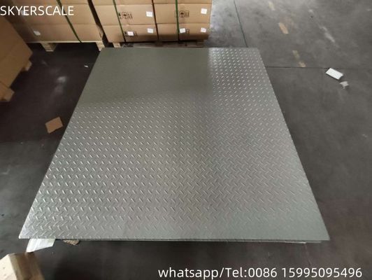 Kalite  Electronic Heavy Duty Weight Scale 0.8x1.2m 3 Ton  Floor Scale For Industrial Use fabrika