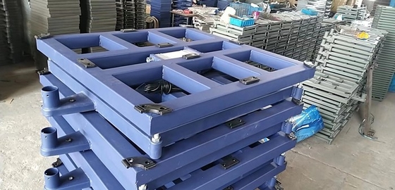 LED'li 600x700mm Platform Tezgahı Ağırlık Ölçeği Toz Boyalı