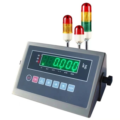 Tek Renkli Uyarı Lambalı LED Mekanik Dijital Baskül Göstergesi