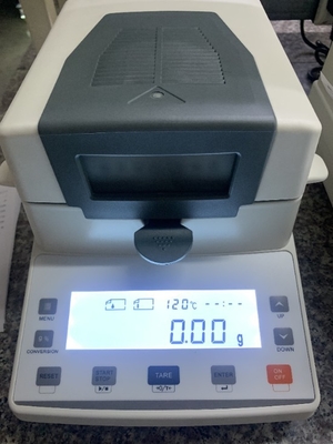 110g/0.001g Dokunmatik ekranlı halojen nem tayin cihazı ölçer