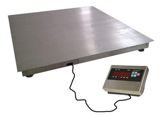1.5x2m 3T Elektronik Fırçalı Paslanmaz Çelik Platform Kantarı