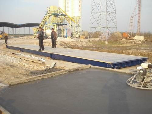 Çin Kantarı Üretimi 3x16m-60 Tonluk Kamyon Tartı Kamyonu için Ağırlık Köprü Ölçeği