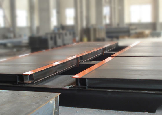 3 × 16m 100 Ton Q235B Çelik Ağır Hizmet Tipi Kamyon Kantarları