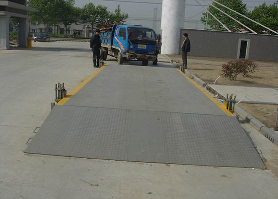 Q235 Malzeme Hareketli 3 × 8m 50t Kamyon Kantarı