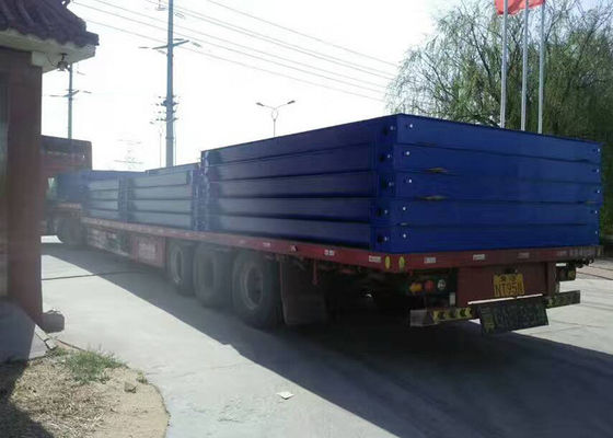 Q235 Malzeme Hareketli 3 × 8m 50t Kamyon Kantarı
