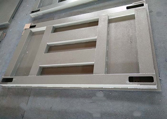 1.2 × 2m 5 Ton Karbon Çelik Platform Zemin Tartım Terazileri