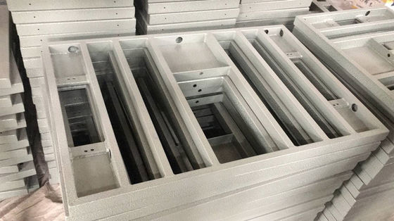 900 × 600mm 300kg Hayvan Taban Tartım Terazileri Toz Boya