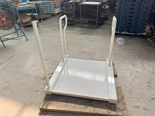 Taşınabilir hastane özel tekerlekli sandalye Elektronik Platform Ağırlık Ölçeği 300kg 500kg
