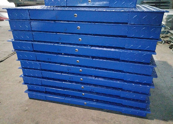 5000lbs Hafif Çelik Dijital Zemin Tartım Terazileri 1.2x1.2m