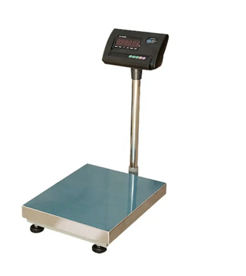 Yumuşak çelik 450x550mm 300kg WIFI mavi diş LED ekranı ile platform bank ölçeği
