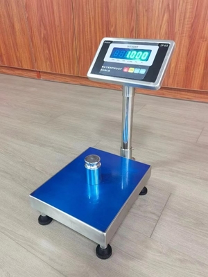 Dijital Elektronik Ölçü Kişisel Ağırlık Ölçüsü Zemin Bench Posta Platformu Ölçüsü 150kg 500kg