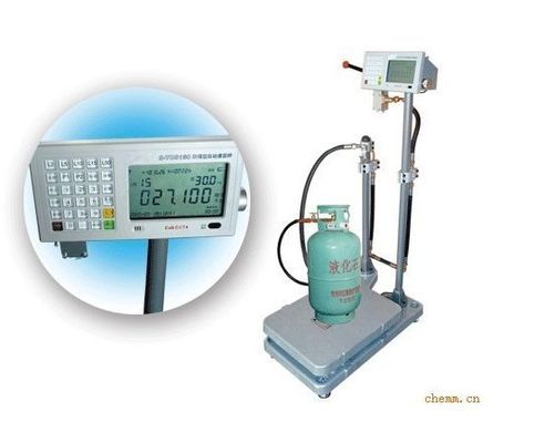 2-120kg Otomatik patlamaya dayanıklı Pişirme Gazı Dolum Makinesi Gaz Tüpü İçin LPG ölçeği