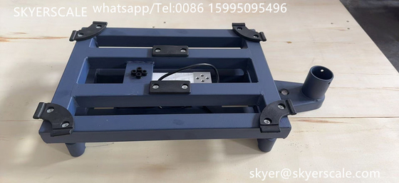 Mavi Renkli Karbon Çelik Bench Ağırlık Ölçeği 30x40cm 100kg Tozla kaplanmış