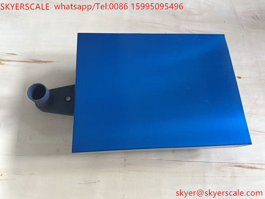 Mavi Renkli Karbon Çelik Bench Ağırlık Ölçeği 30x40cm 100kg Tozla kaplanmış