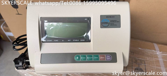 YAOHUA A12 Ağırlık Ölçeği için Plastik Gösterge OIML Onaylandı