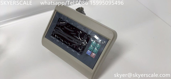 Zemin ölçeği için rs232 kablo arayüzü ile XK3190-T7+E tartma göstergesi