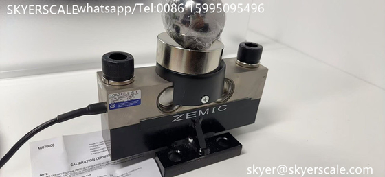 Zemic HM9B 30t yük hücreleri ağırlık köprüsü için çift kesme kiriş yük hücresi