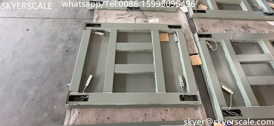 Endüstriyel 5000kg Dijital Ağırlama Zemin Ölçeği 1.2x1.5m ucuz fiyatla