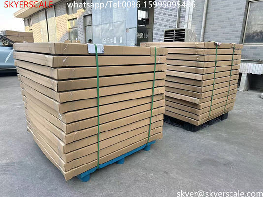 Endüstriyel 5000kg Dijital Ağırlama Zemin Ölçeği 1.2x1.5m ucuz fiyatla