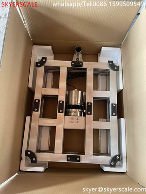 Tam paslanmaz çelik su geçirmez Elektronik dijital bank ölçeği 40x50cm 150kg platform ağırlığı perakende