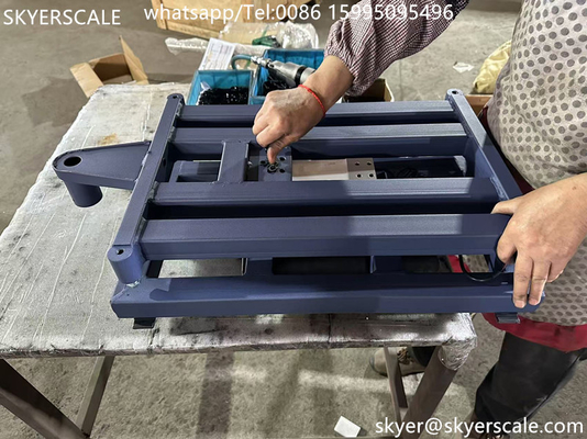 Dijital 60x80cm 600kg Elektronik Ölçek Karbon Çelik Kişisel Ağırlık Ölçeği Zemin Bench Posta Platformu Ölçeği