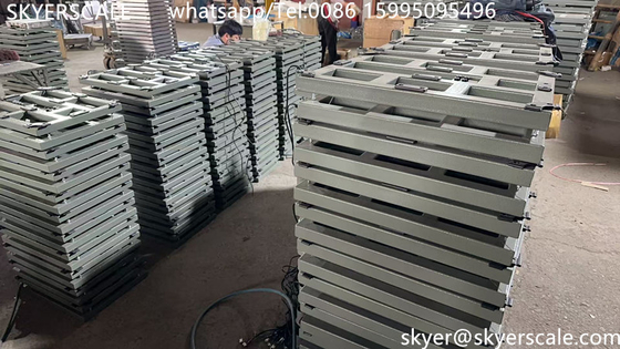 Dijital 60x80cm 600kg Elektronik Ölçek Karbon Çelik Kişisel Ağırlık Ölçeği Zemin Bench Posta Platformu Ölçeği