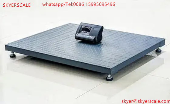 1.2x1.2m 2 tonluk Makine Tel Platformu Endüstriyel Dijital Ağırlık A12 Ekran Tipi