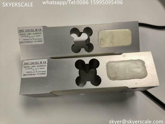 Zemic L6E3 Sinle noktası paralel ışın alüminyum yük hücresi 100kg elektronik platform skaleg için sensör dönüştürücü