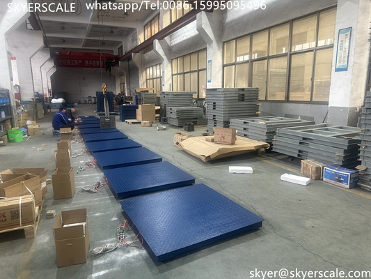 Endüstriyel Ölçek 2000kg Platform Zemin Ölçekleri Dayanıklı Alaşımlı Çelik Kırma Çubuğu SQB Yük Hücresi