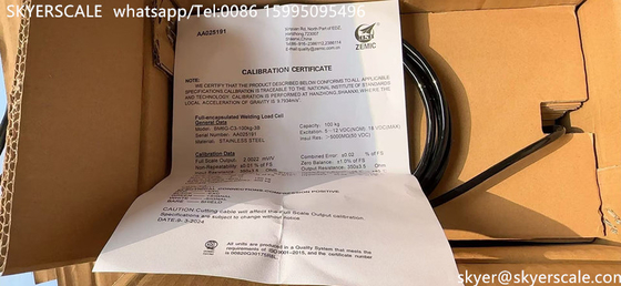 Zemic BM6G C3 Çeşitli Elektronik Ağırlama Aygıtları için 100 kg yük hücreleri