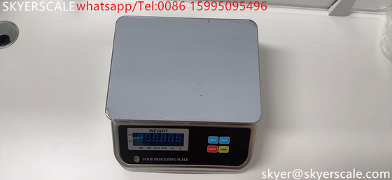 IP68 D6 serisi Su geçirmez 30kg Dijital Ağırlık Ölçüsü Deniz ürünleri Elektronik Balıkçılık Gıda Su geçirmez Ölçüler