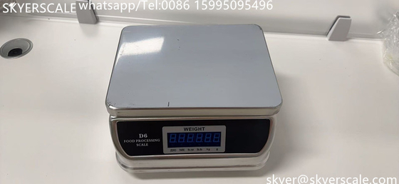 IP68 D6 serisi Su geçirmez 30kg Dijital Ağırlık Ölçüsü Deniz ürünleri Elektronik Balıkçılık Gıda Su geçirmez Ölçüler