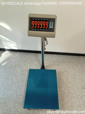 300kg platform bank ölçeği 232 rupi ile bilgisayarı bağlayın