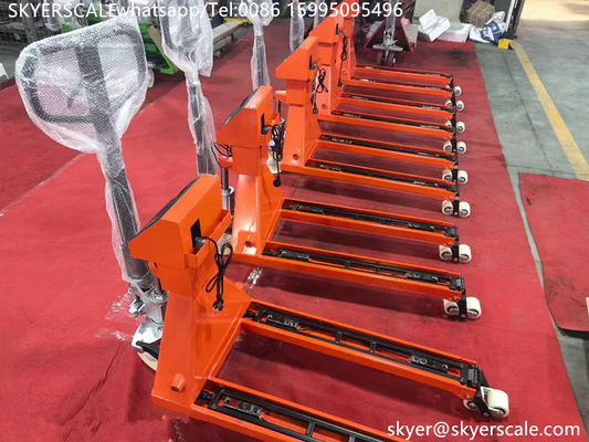 Hidrolik El Palet Ağırlık Çatal Telaş 2000kg Endüstriyel Ağırlık