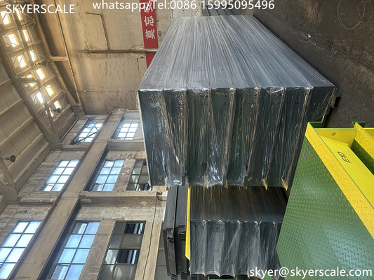 Endüstriyel Elektronik Ağırlık Köprüsü Üreticileri 3 metre genişliğinde 18 metre uzunluğunda Ağırlık Köprüsü 120 tonluk kamyon ağırlık ölçeği