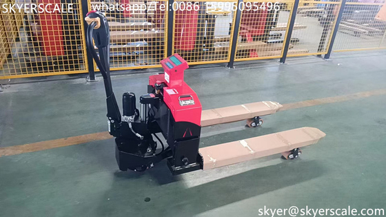 Ağırlık fonksiyonu ile 3 tonluk tam elektrikli taşıma aracı ölçeği