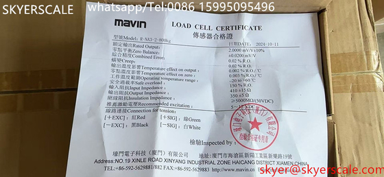 Mavin NA3 Elektronik platform ölçeği 800KG için tek nokta alüminyum alaşım yük hücresi tartma sensörü