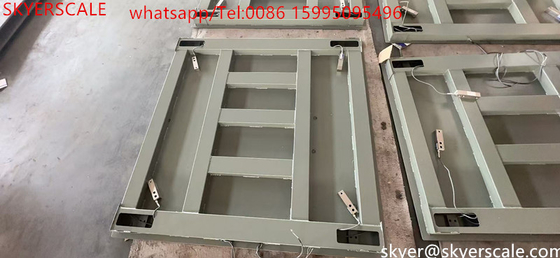 1.5mx1.5m 3 tonluk endüstriyel tartı Dijital Elektronik Platformu Ağırlık Ölçeği