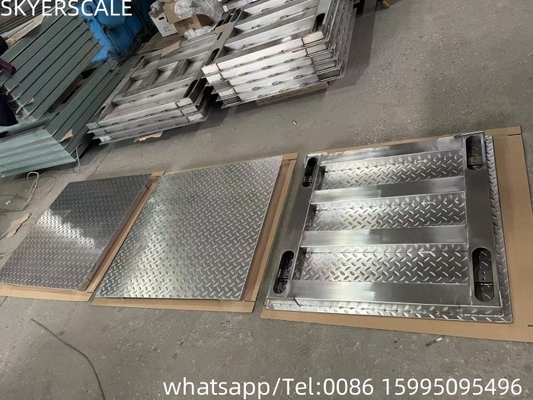 Heavy Duty 304 Stailess Steel Floor Type Digital Weighing Scale OIML 1 Ton 3t 5 Ton Yer Scale