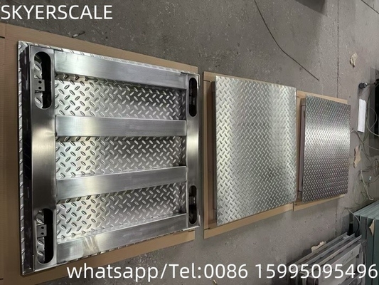 Heavy Duty 304 Stailess Steel Floor Type Digital Weighing Scale OIML 1 Ton 3t 5 Ton Yer Scale