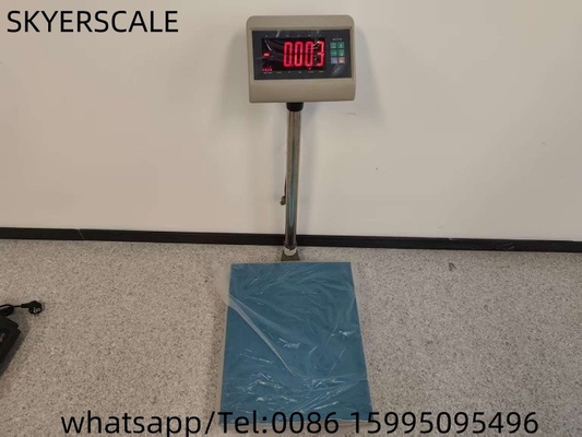 Fabrika özelleştirilebilir 45x60cm 500kg Platform Dijital Ağırlık Ölçeği Elektronik Platform Yer Ölçeği Masaüstü Ölçeği
