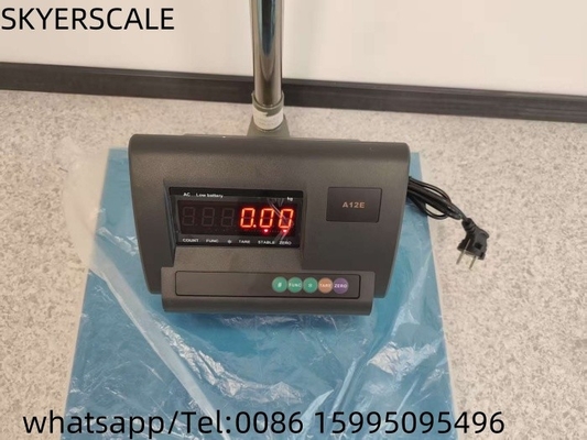 Fabrika özelleştirilebilir 45x60cm 500kg Platform Dijital Ağırlık Ölçeği Elektronik Platform Yer Ölçeği Masaüstü Ölçeği