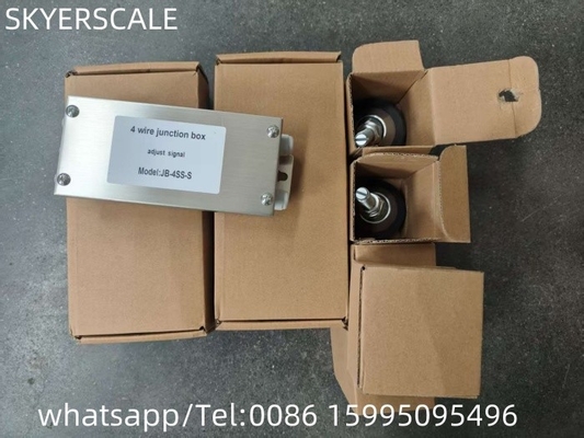 Zemic 500 Kg BM8D B8D Paslanmaz Çelik yük hücresi sensörü platform ölçeği için ayakla