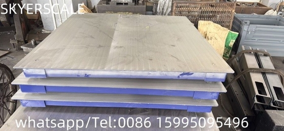Endüstriler için OEM ve ODM desteği ile özelleştirilebilir Karbon Çelik Zemin Ölçeği 1.5x1.5m 5 Ton