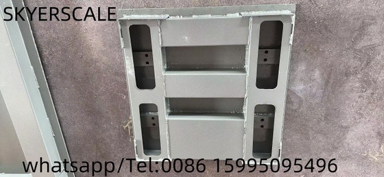 Endüstriler için OEM ve ODM desteği ile özelleştirilebilir Karbon Çelik Zemin Ölçeği 1.5x1.5m 5 Ton