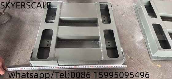 Endüstriler için OEM ve ODM desteği ile özelleştirilebilir Karbon Çelik Zemin Ölçeği 1.5x1.5m 5 Ton