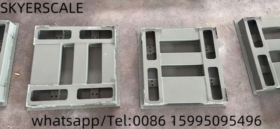 Karbon Çelik Platformu Zemin Ağırlık Ölçeği 1.22x1.22m 3t ve XK315A1X ağırlık göstergesi