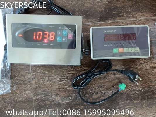 Yaohua Ağırlık göstergeleri XK3190-A12ESS Paslanmaz çelik Ağırlık göstergesi LED